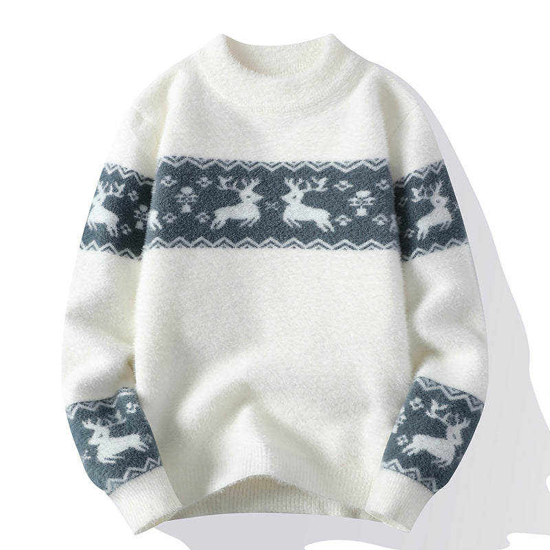 Carter & Co. - Canjawood Half-Turtleneck Knit Sweater