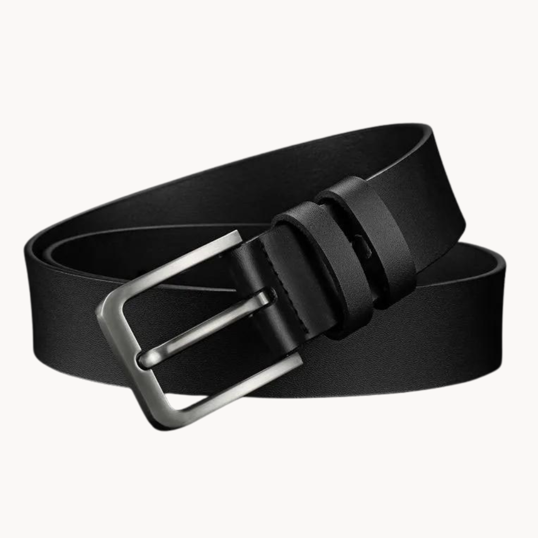 Atlas - Granite Leather Belt