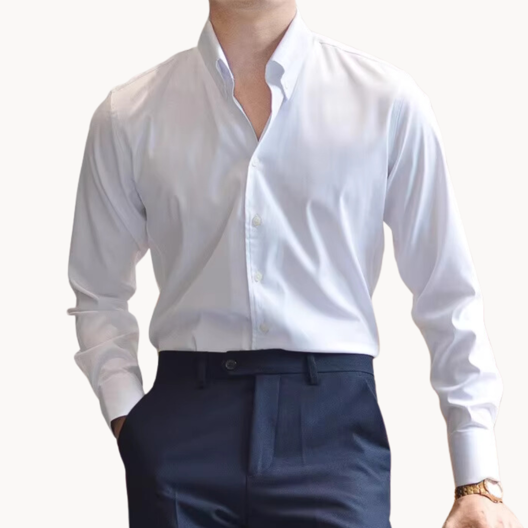 Carter & Co. - Salvatore Luxe Spread Collar Shirt