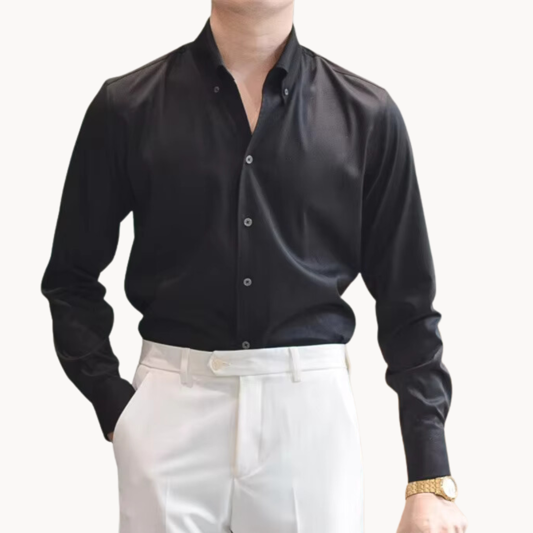 Carter & Co. - Salvatore Luxe Spread Collar Shirt