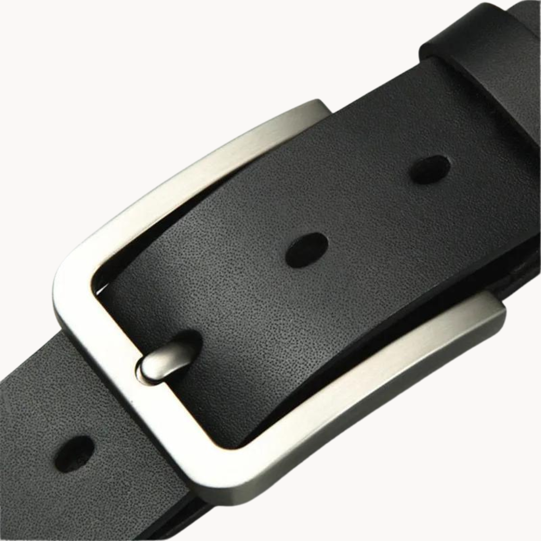 Atlas - Granite Leather Belt