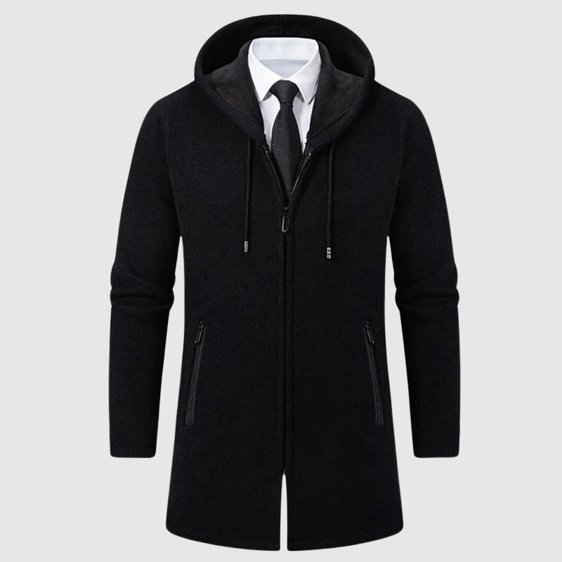 Carter & Co. - Rustic Elegance Hooded Coat