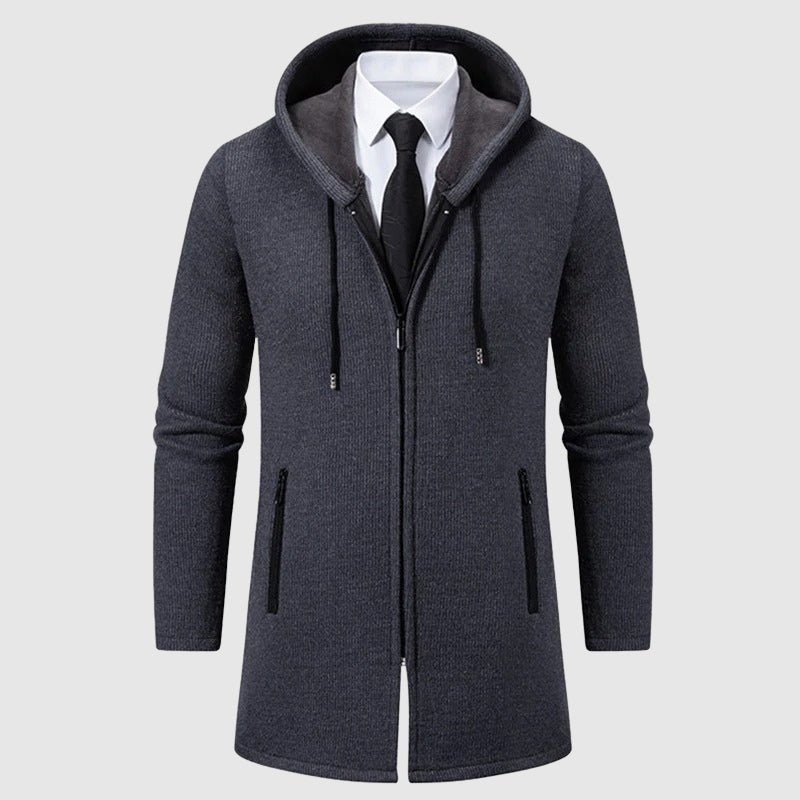 Carter & Co. - Rustic Elegance Hooded Coat