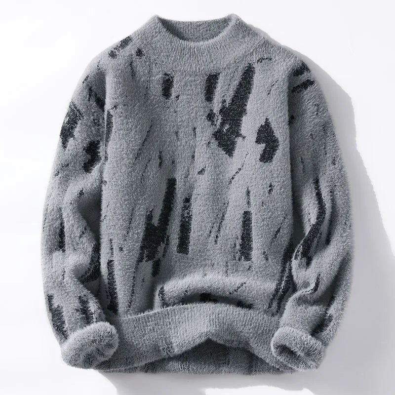 Luca Verdi - Douillette Textured Mesh Jumper