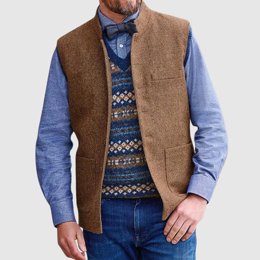 Carter & Co. - Theodore Herringbone Regal Vest