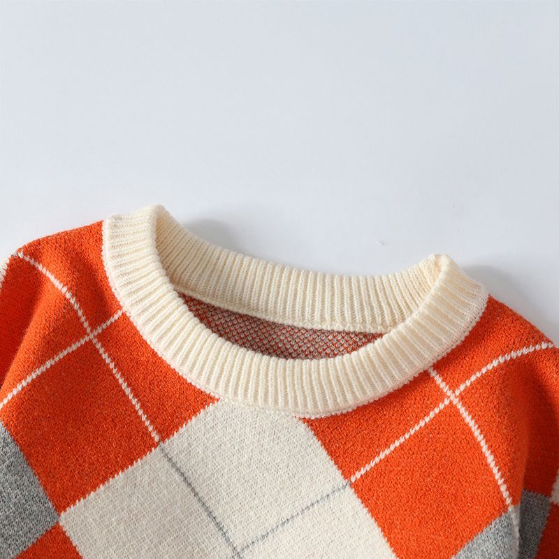 Carter & Co. - Heritage Argyle Knit Sweater