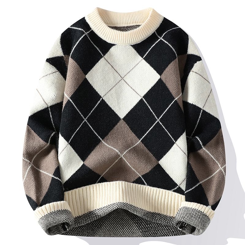 Carter & Co. - Heritage Argyle Knit Sweater