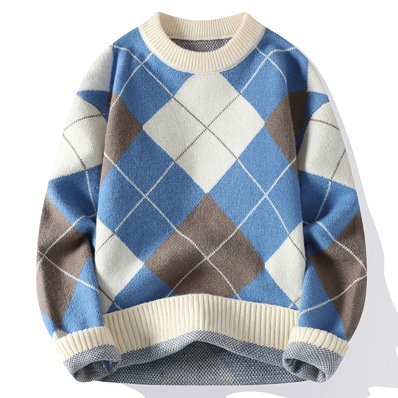 Carter & Co. - Heritage Argyle Knit Sweater