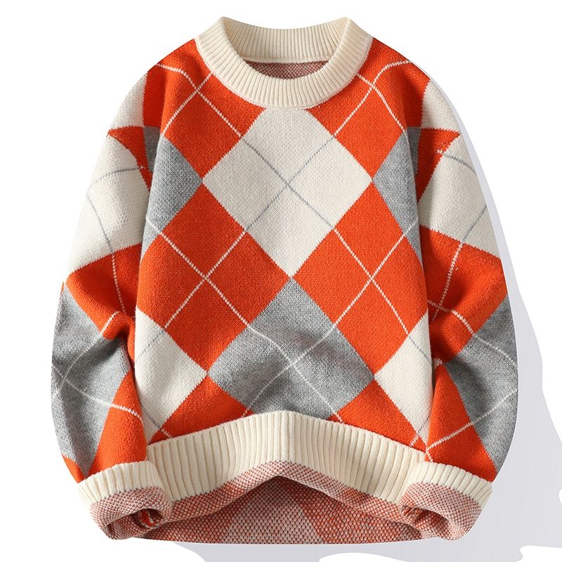 Carter & Co. - Heritage Argyle Knit Sweater